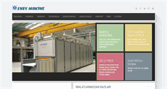 Desktop Screenshot of enesmakina.com